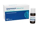 Купить церпехол, раствор для приема внутрь 600мг/7мл, флаконы 7мл, 10 шт в Ваде