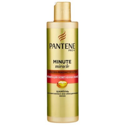 Купить pantene pro-v (пантин) шампунь minute miracle мицелярный регенерирующий для осветленных волос, 270 мл в Ваде