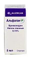 Купить альфаган-р, капли глазные 0,15%, флакон-капельница 5мл в Ваде