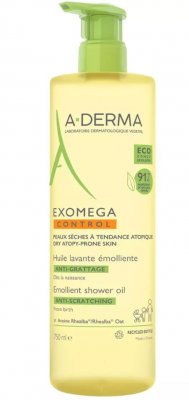 Купить a-derma exomega control (а-дерма) масло для лица и тела очищающее смягчающее 750мл в Ваде