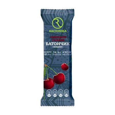Купить racionika (рационика) сахар-контроль батончик со вкусом вишни, 50г в Ваде