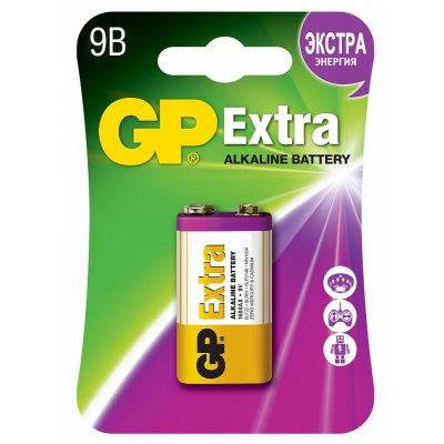 Купить батарейка алкалиновая gp экстра 1604ax-5cr1 9b, 1 шт в Ваде