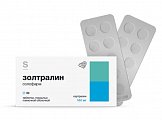 Купить золтралин солофарм, таблетки покрытые пленочной оболочкой 100 мг, 30 шт в Ваде