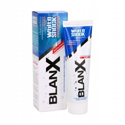 Купить бланкс (blanx) зубная паста вайт шок мгновенное отбеливание,75мл в Ваде