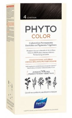 Купить фитосолба фитоколор (phytosolba phyto color) краска для волос оттенок 4 шатен в Ваде