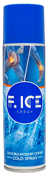 F.ice охлаждающий спрей (аэрозоль) спортивная заморозка 220 мл
