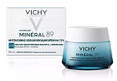 Купить vichy mineral 89 (виши) крем для лица интенсивно увлажняющий 72ч для всех типов кожи, 50мл в Ваде