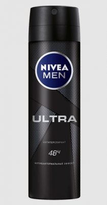 Купить nivea (нивея) для мужчин дезодорант спрей ultra, 150мл в Ваде