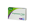 Купить флуконазол-тева, капсулы 50мг, 7 шт в Ваде