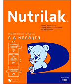 Купить  nutrilak (нутрилак) 2 молочная смесь с 6 месяцев, 300г в Ваде