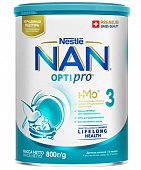 Купить nan optipro 3 (нан) смесь сухая для детей с 12 месяцев, 800г в Ваде
