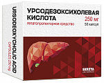 Купить урсодезоксихолевая кислота, капсулы 250мг, 50 шт в Ваде