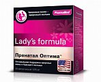 Купить lady's formula (леди-с формула) пренатал оптима для беременных, таблетки 30 шт бад в Ваде