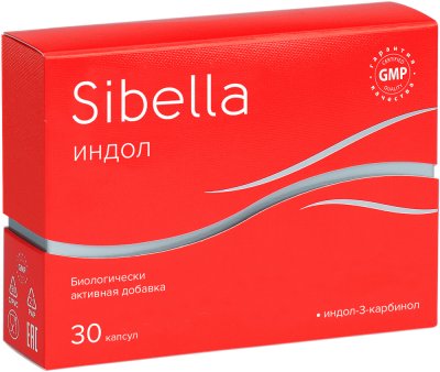 Купить sibella (сибелла) индол 150, капсулы 230мг, 30 шт бад в Ваде