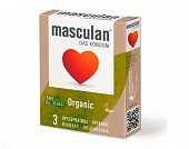Купить masculan (маскулан) презервативы органик, 3шт  в Ваде
