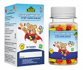 Купить alfa vitamins (альфа витаминс) супер гамми витаминно-минеральный комплекс для мальчиков с 4-х лет, пастилки жевательные, 30шт бад в Ваде