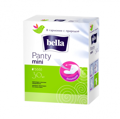 Купить bella (белла) прокладки panty mini белая линия 30 шт в Ваде
