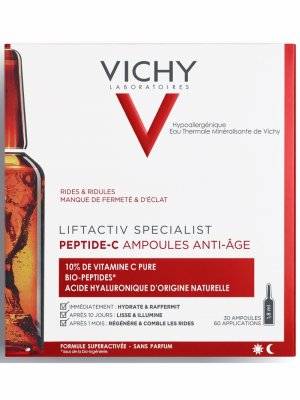 Купить vichy liftactiv (виши) специалист пептид-с сыворотка ампулы 18мл 10 шт в Ваде