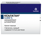 Купить ксалатан, капли глазные 0,005%, флакон-капельница 2,5мл в упаковке 3 шт в Ваде