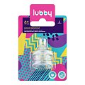 Купить lubby (лабби) соска молочная силиконовая быстрый поток l с 6 месяцев, 2 шт в Ваде