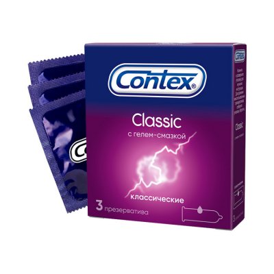 Купить контекс презервативы classic №3 (авк полифарм, соединенное королевство великобритании и северной ирл в Ваде