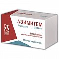 Купить азимитем, таблетки, покрытые пленочной оболочкой 300мг, 60 шт в Ваде