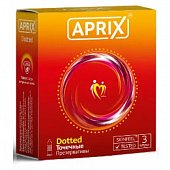Купить aprix (априкс) презервативы доттед (точечные) 3шт в Ваде