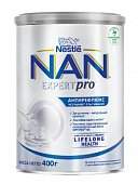 Купить nan (нан) антирефлюкс смесь сухая для детей с рождения, 400г в Ваде