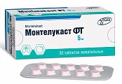 Купить монтелукаст фт, таблетки жевательные 5мг, 30 шт в Ваде