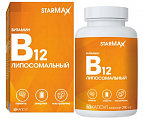 Купить starmax (стармакс) витамин в12 липосомальный, капсулы массой 290мг 60шт бад в Ваде