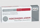 Купить моксонидин-алиум, таблетки покрытые пленочной оболочкой 0,4мг, 14 шт в Ваде