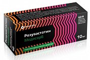 Купить розувастатин медисорб, таблетки, покрытые пленочной оболочкой 10мг, 60 шт в Ваде