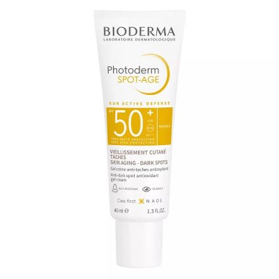 Купить bioderma photoderm (биодерма фотодерм) крем против пигментации и морщин для лица, 40мл spf50+ в Ваде