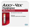 Купить тест-полоски accu-chek performa (акку-чек), 100 шт в Ваде