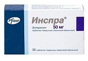 Купить инспра, таблетки, покрытые пленочной оболочкой 50мг, 30 шт в Ваде