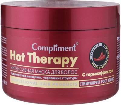 Купить complimen hot therapy (комплимент) маска для волос интенсивная с термоэффектом, 500мл в Ваде