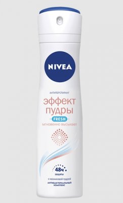 Купить nivea (нивея) део дезодорант спрей эффект пудры fresh, 150мл в Ваде