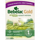 Купить bebelac gold 1 (бебелак голд) смесь сухая на козьем молоке для детей 0-6месяцев, 350г в Ваде
