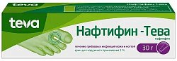 Купить нафтифин-тева, крем для наружного применения 1%, 30 г в Ваде
