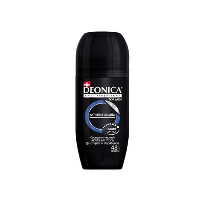Купить deonica (деоника) дезодорант антиперспирант для мужчин активная защита ролик, 50мл в Ваде