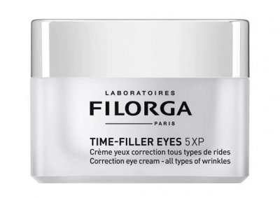 Купить филорга тайм-филлер айз 5 xp (filorga time-filler eyes 5 xp) крем для контура вокруг глаз корректирующий от морщин, 15 мл в Ваде