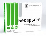 Купить бекарбон, таблетки, 6 шт в Ваде