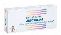 Купить месакол, таблетки покрытые кишечнорастворимой оболочкой 400мг, 50 шт в Ваде