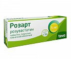 Купить розарт, таблетки, покрытые пленочной оболочкой 5мг, 30 шт в Ваде