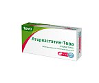 Купить аторвастатин-тева, таблетки, покрытые пленочной оболочкой 40мг, 30шт в Ваде