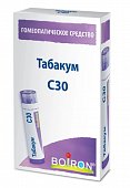 Купить табакум с30, гомеопатический монокомпонентный препарат растительного происхождения, гранулы гомеопатические 4 гр в Ваде