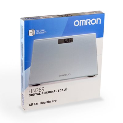 Купить omron (омрон) весы электронные цифровые hn-289 серые в Ваде