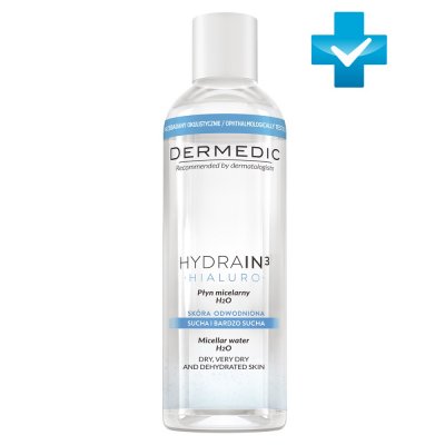 Купить дермедик гидреин 3 гиалуро (dermedic hydrain3) мицеллярная вода 200 мл в Ваде