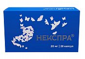 Купить некспра, капсулы кишечнорастворимые 20 мг, 28 шт в Ваде