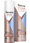 Купить rexona (рексона) clinical protection антиперспирант-аэрозоль защита и свежесть, 150мл в Ваде
